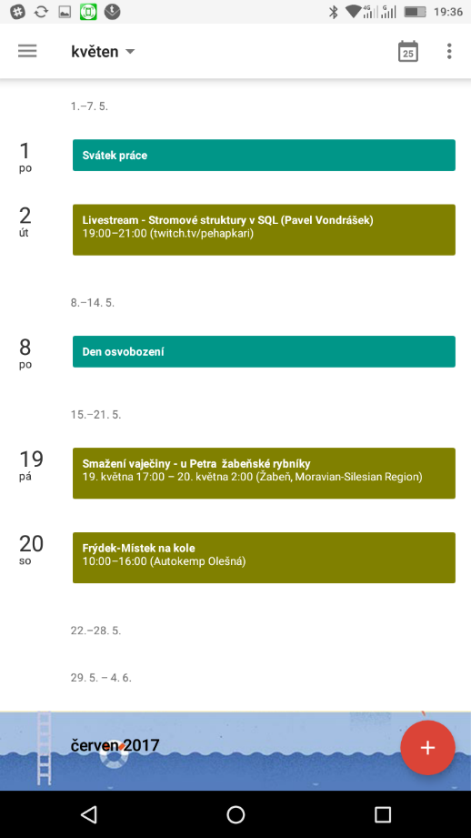 google calendar