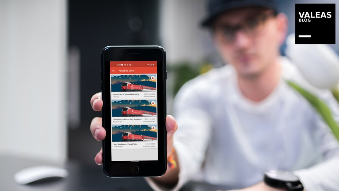 Cestujeme po Slovensku s aplikací &quot;Ideme vlakom&quot;