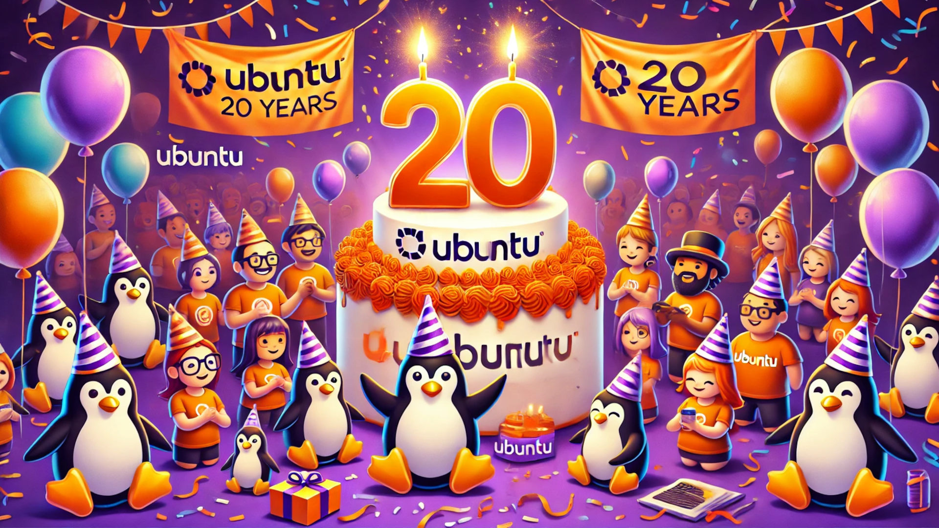 Ubuntu slaví 20 let: Tučňák, který dobyl svět