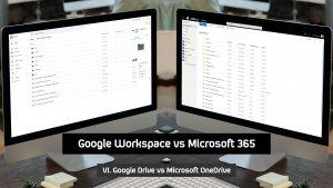 VI. Google Drive vs Microsoft OneDrive a SharePoint