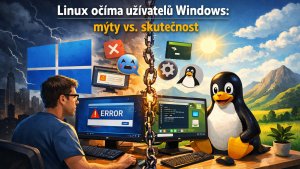 Linux očima uživatelů Windows: mýty vs. skutečnost